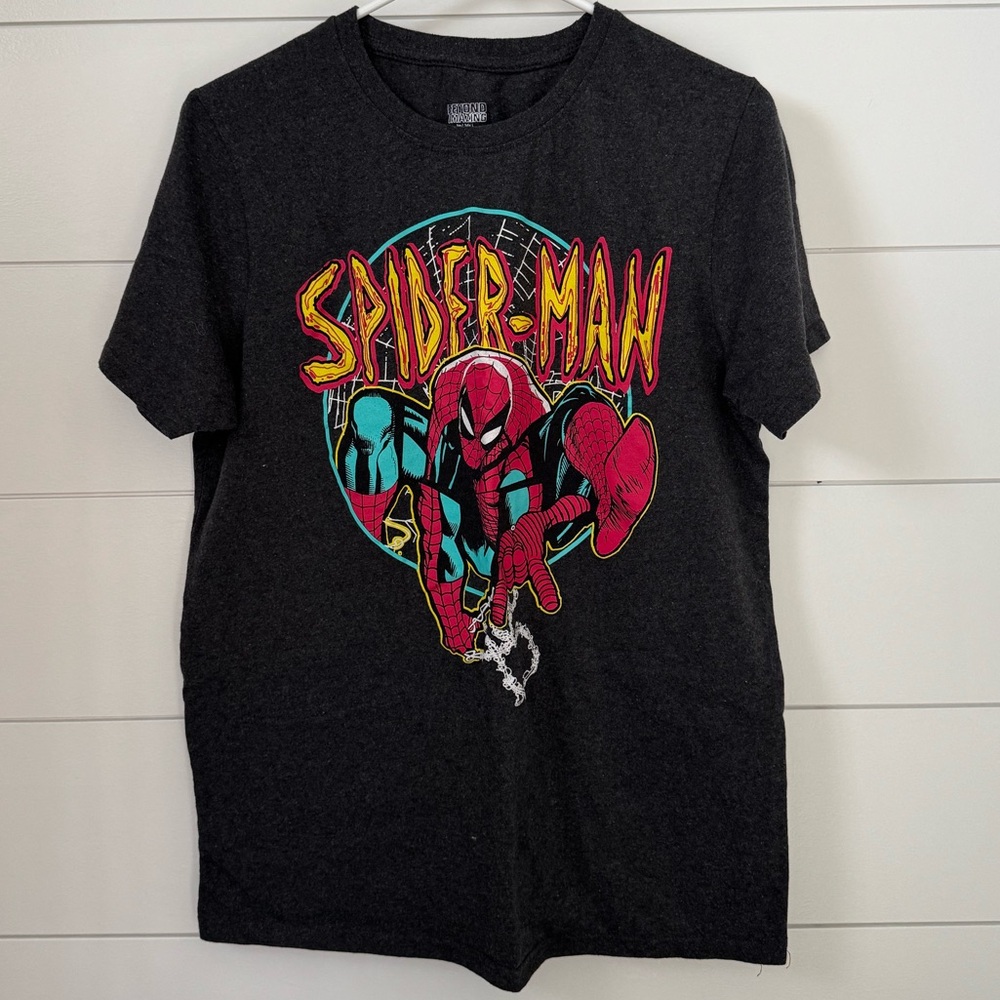 Marvel Spider-Man Tee - Charcoal